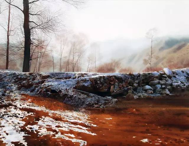 许海刚的水彩画,许海刚水彩画