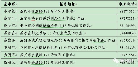 浙江嘉兴中国体育彩票,嘉兴体育彩票店怎么申请