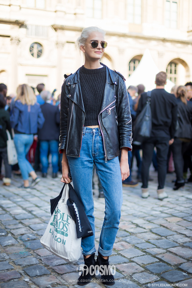 紧身牛仔裤都过时了你还穿