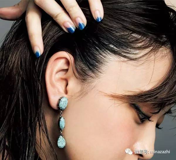 星宿暗夜蓝美瞳眼妆搭配,彩妆蓝色眼妆搭配