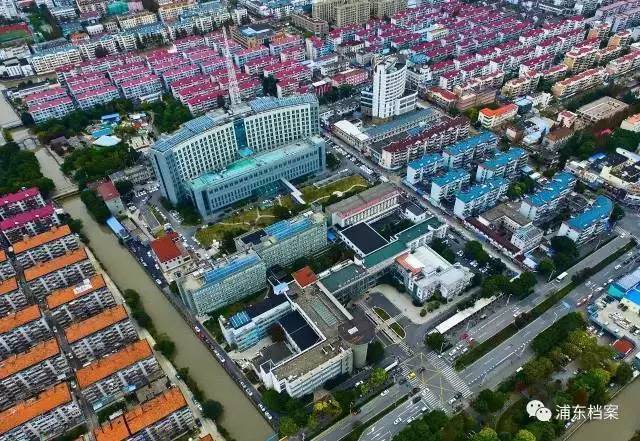 航拍老川沙,川沙15年的变化