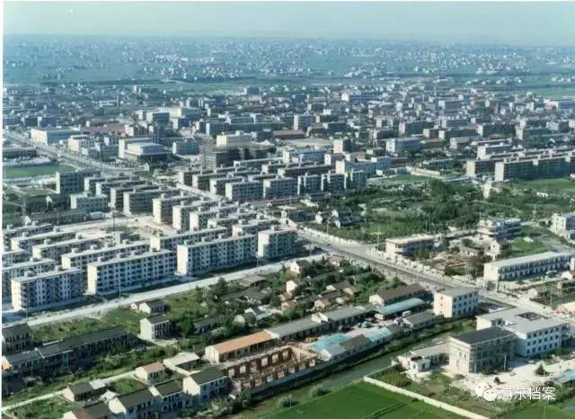 航拍老川沙,川沙15年的变化