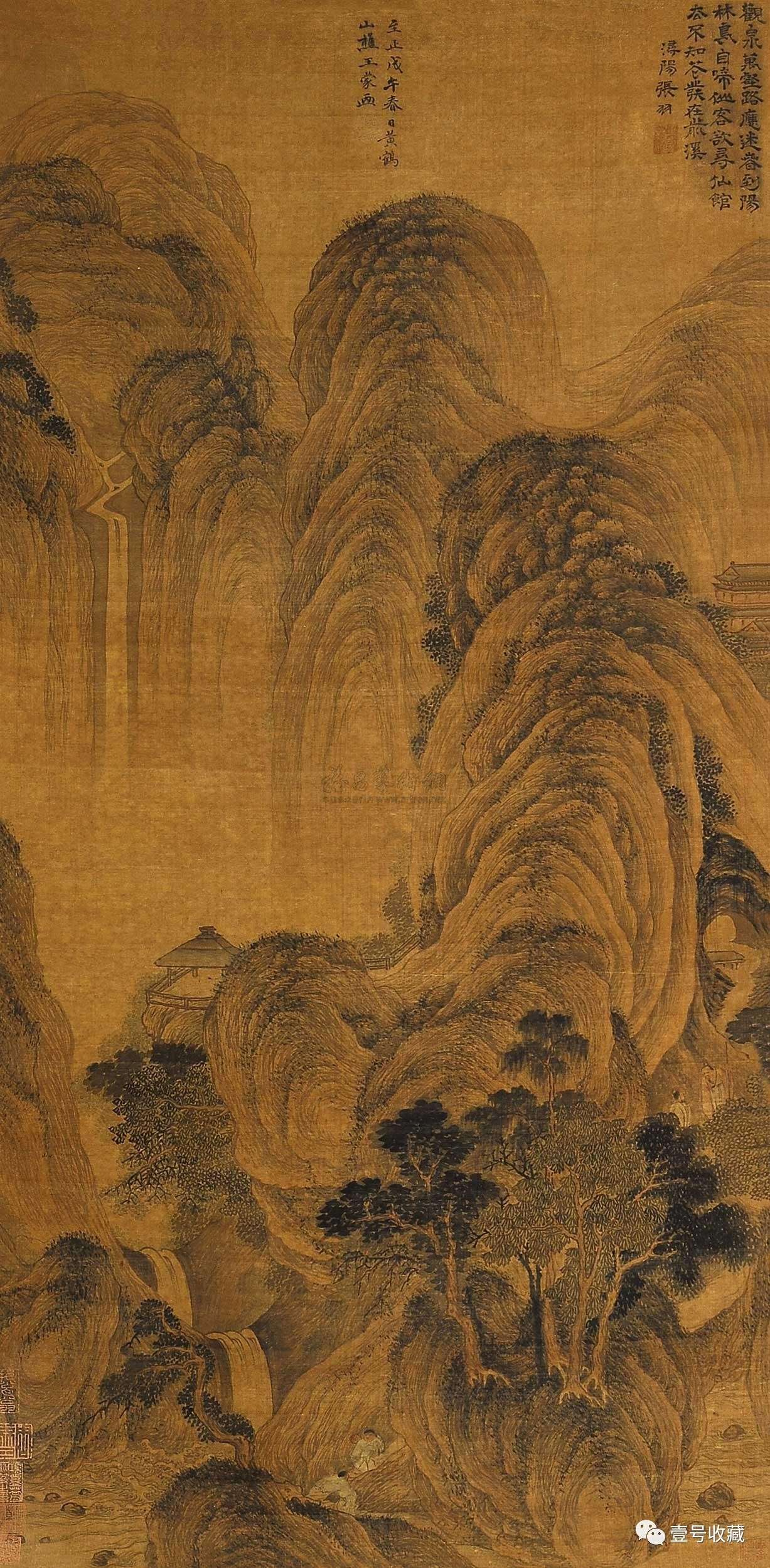 中国画领军人物的作品及流派,中国画主要画派图解