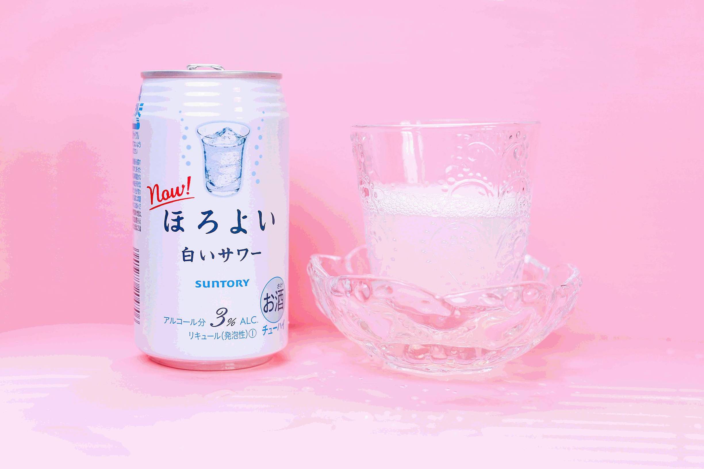 三得利气泡酒调酒,气泡果酒高颜值