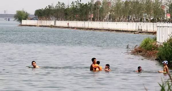石家庄河水野泳,石家庄滹沱河公园有野泳的地方吗
