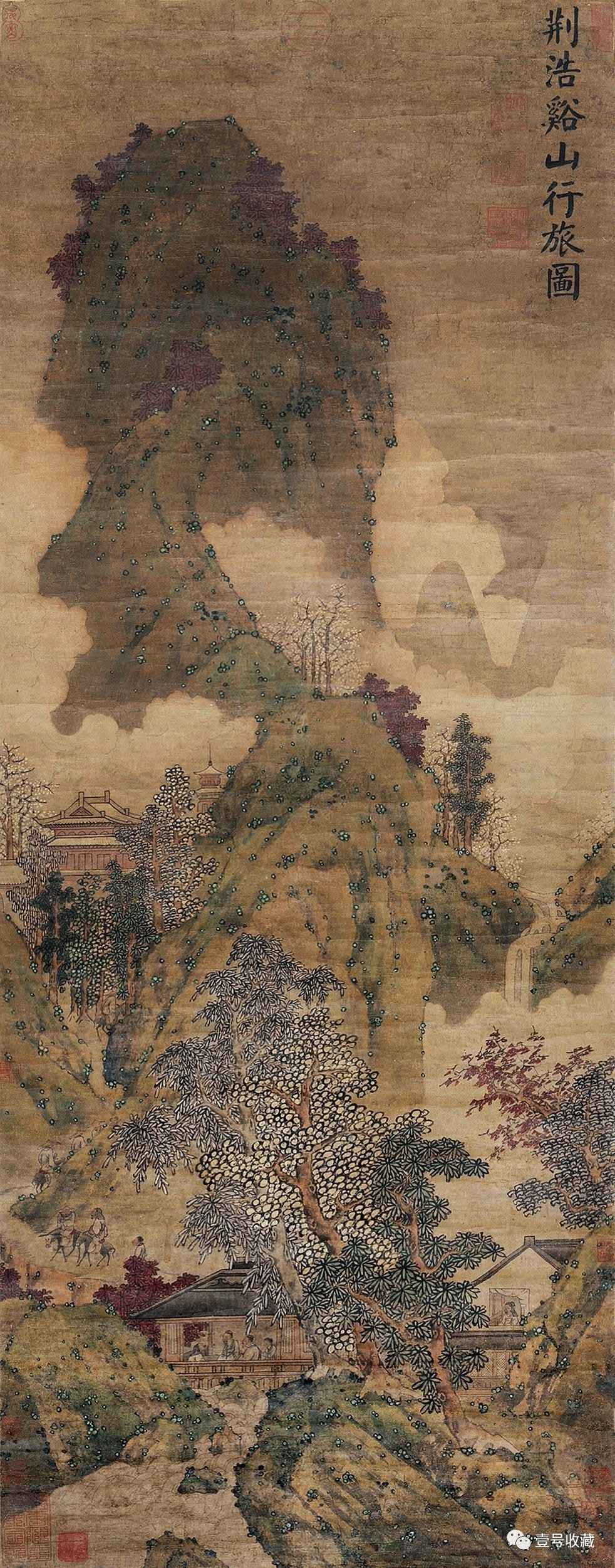 中国画领军人物的作品及流派,中国画主要画派图解