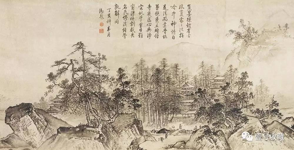 中国画领军人物的作品及流派,中国画主要画派图解