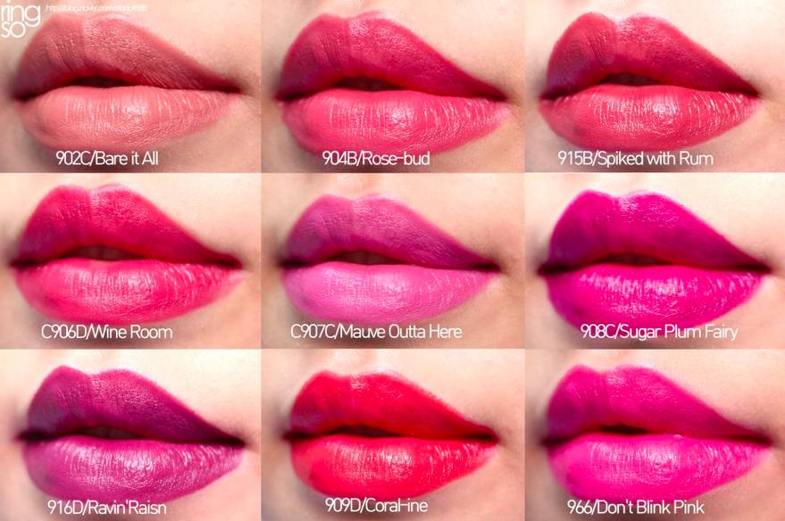 全网最火的八支口红,2017新品口红