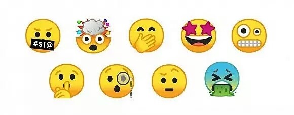 用得最多的几个emoji表情 (emoji表情为什么只有这么多)