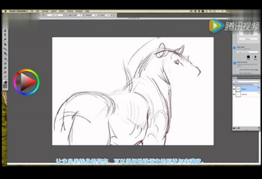 迪斯尼设计师阿隆·布莱斯演示Wacom影拓Art数位板