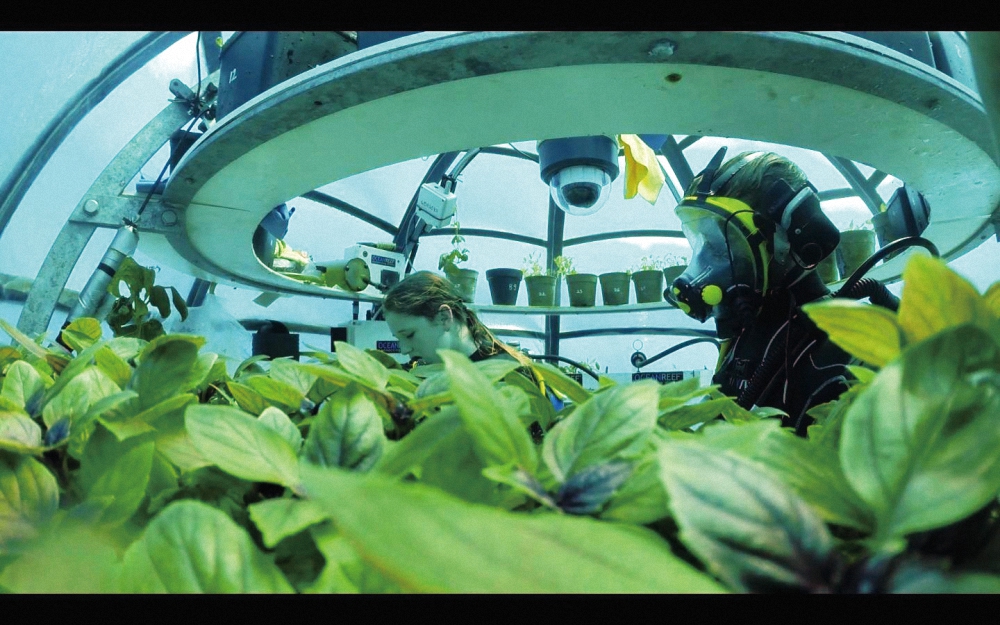 海底真的可以种菜啊！发展农业的空间扩展了有木有？