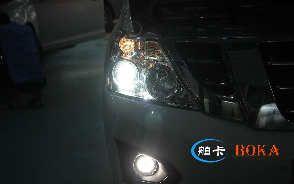 最新款途乐车灯升级,途乐升级幻彩氛围灯