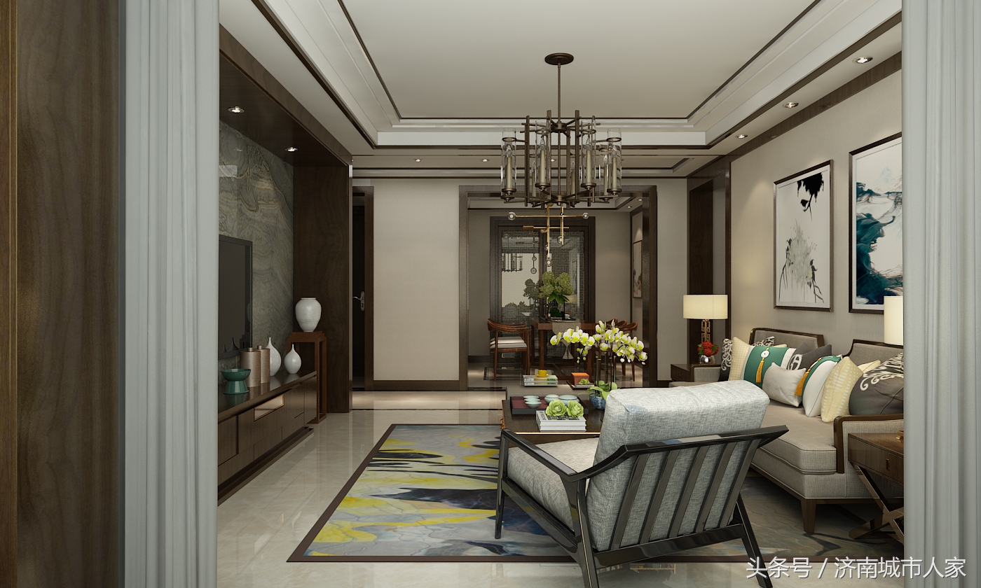 济南中海奥龙观邸小户型装修,济南奥龙观邸属于什么档次