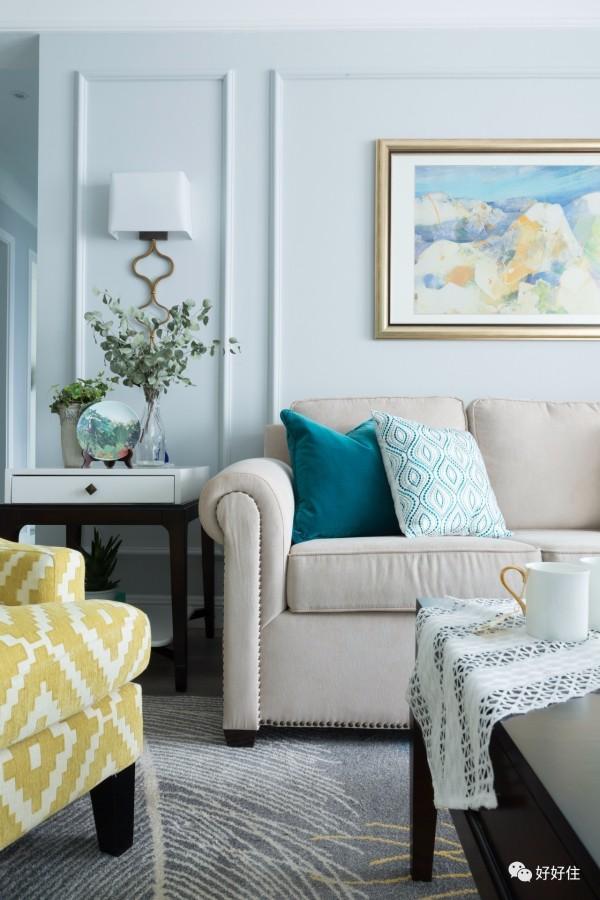 蒂芙尼蓝和灰色搭配,当装修遇上好的设计