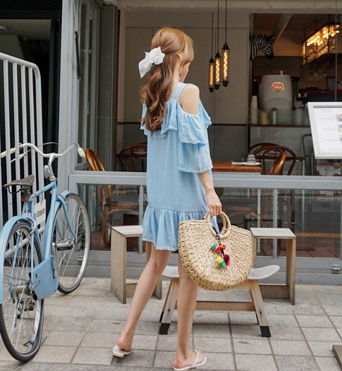 珠珠美美哒原版,孙允珠夏日缤纷糖果包臀裙