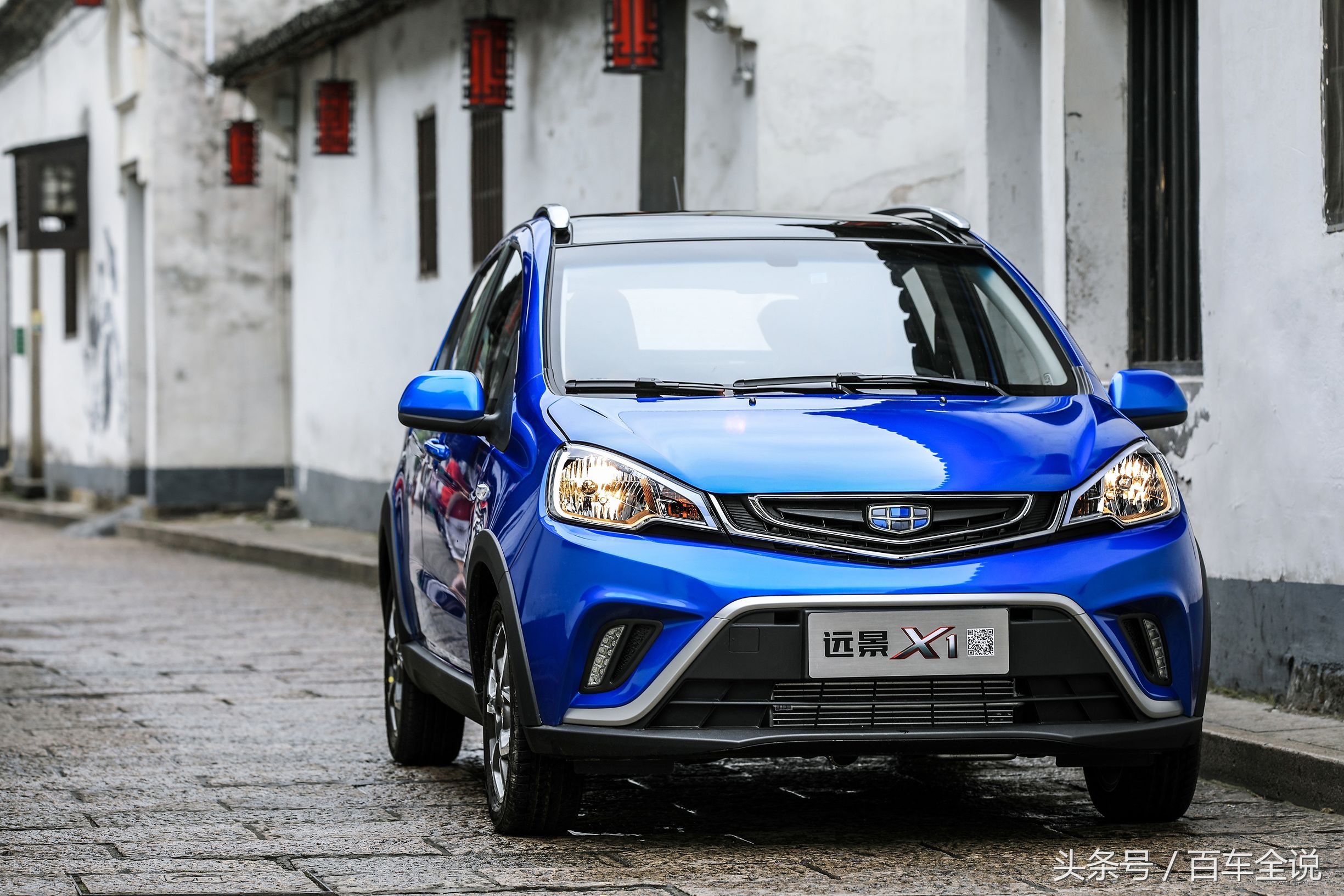 吉利新车小型远景x1suv,小而强越野车