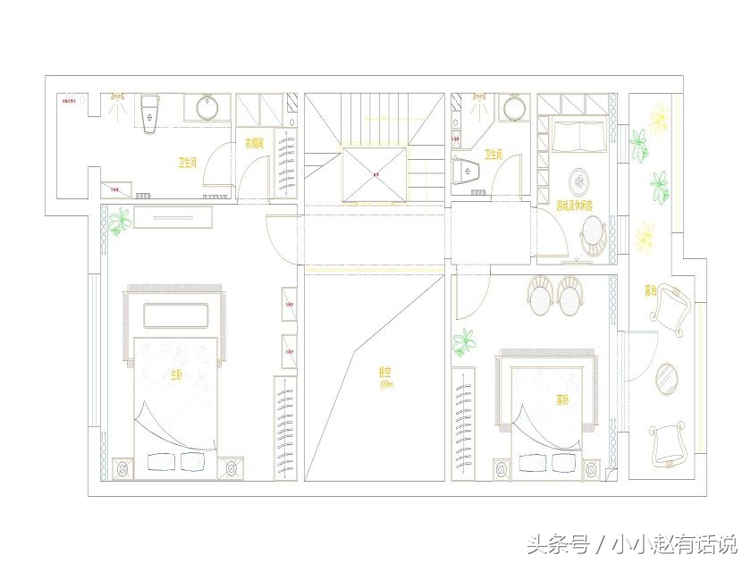 42万打造286㎡欧式风格别墅孔雀城大学里