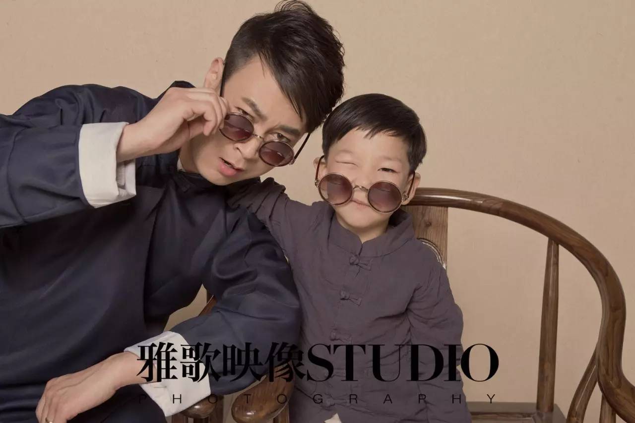 雅歌映像亲子客片：跟逗比又帅气的老爸合影是怎样一种体验？