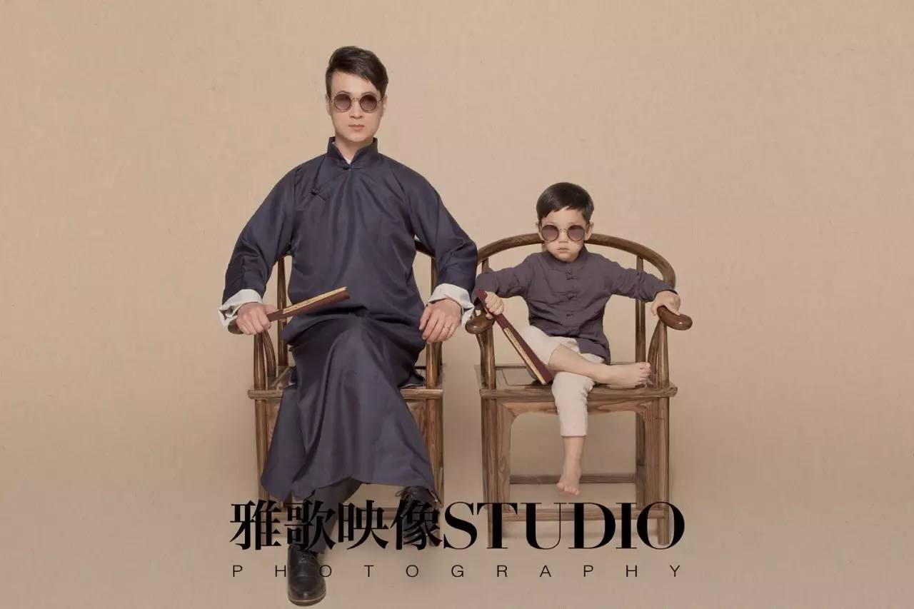 雅歌映像亲子客片：跟逗比又帅气的老爸合影是怎样一种体验？