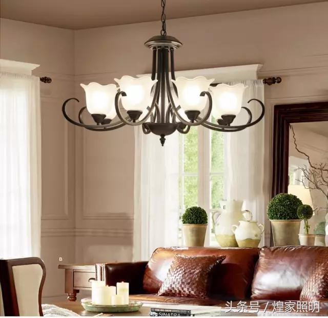 美式简约灯,美式轻奢灯暖色