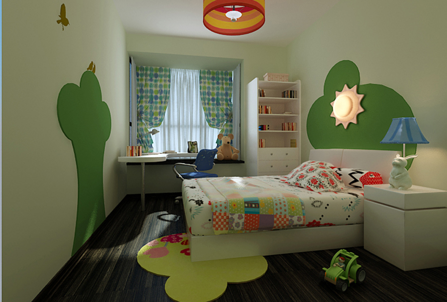 天津金地格林露台,金地格林两室装修