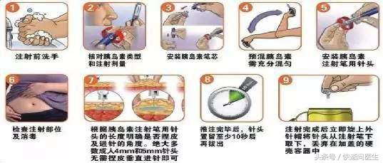 胰岛素相关知识及注射指导的题目,如何正确注射胰岛素手把手教你