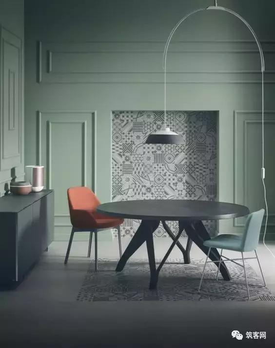 时尚经典护墙板装修效果图,小户型护墙板设计