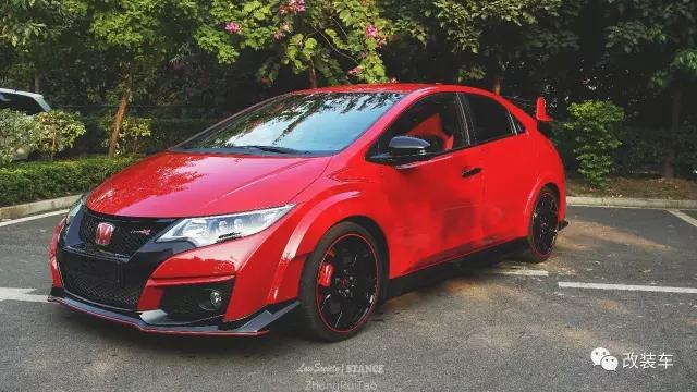 70万的进口思域太遥远，杭州车友将飞度GK5打造成Type-R外观