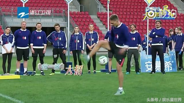 鹿晗100个颠球,奔跑吧鹿晗郑恺赛跑