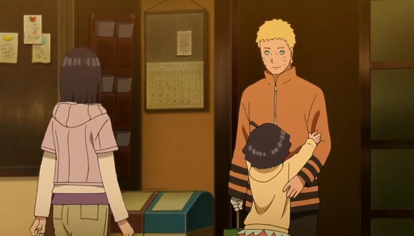 漩涡向日葵承认鸣人是她父亲,火影忍者漩涡向日葵打鸣人