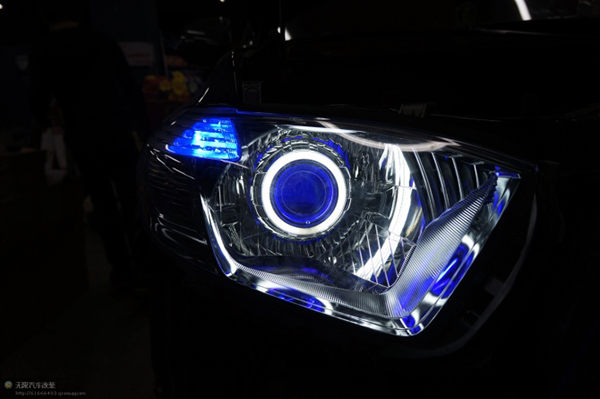 ue125改装大灯,新款爱丽舍改装大灯