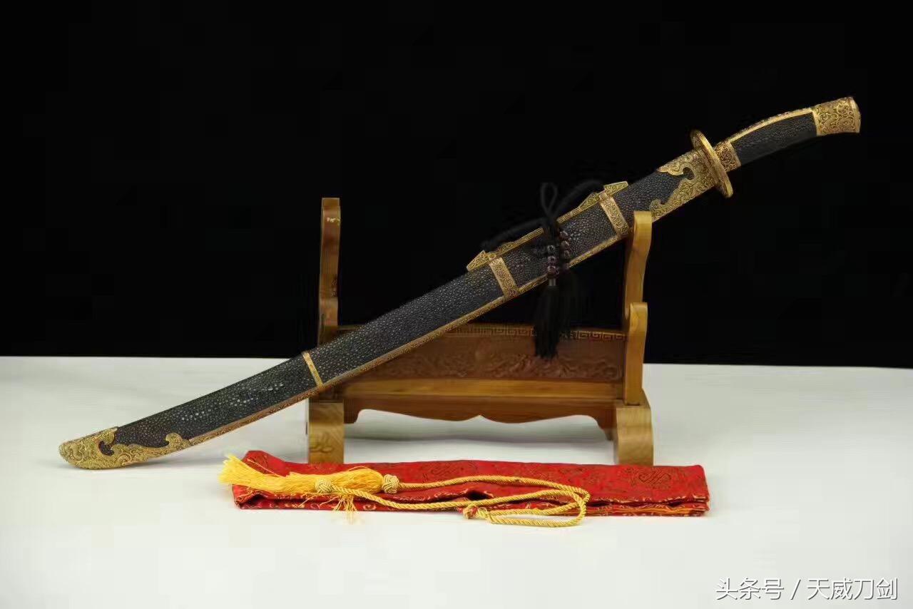 刀剑木质武士刀,正宗龙泉唐刀实木刀柄刀鞘