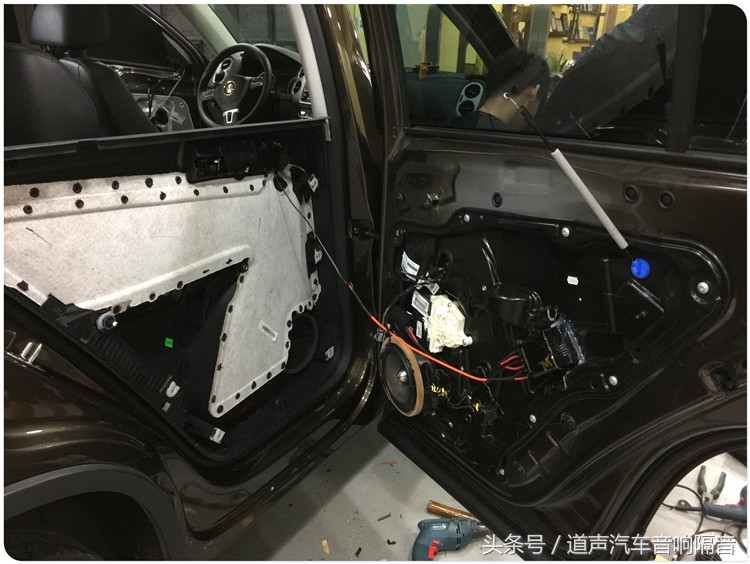 大众途观音响改装丹拿,大众途观音响改装升级