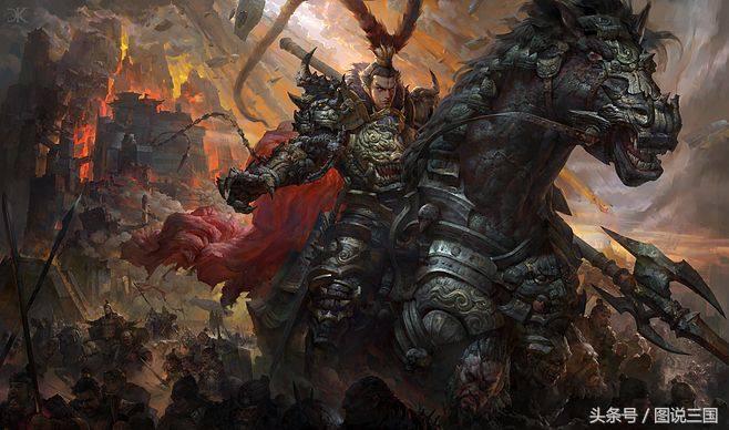 三国第一猛将吕布杀张飞,三国吕布是第一高手