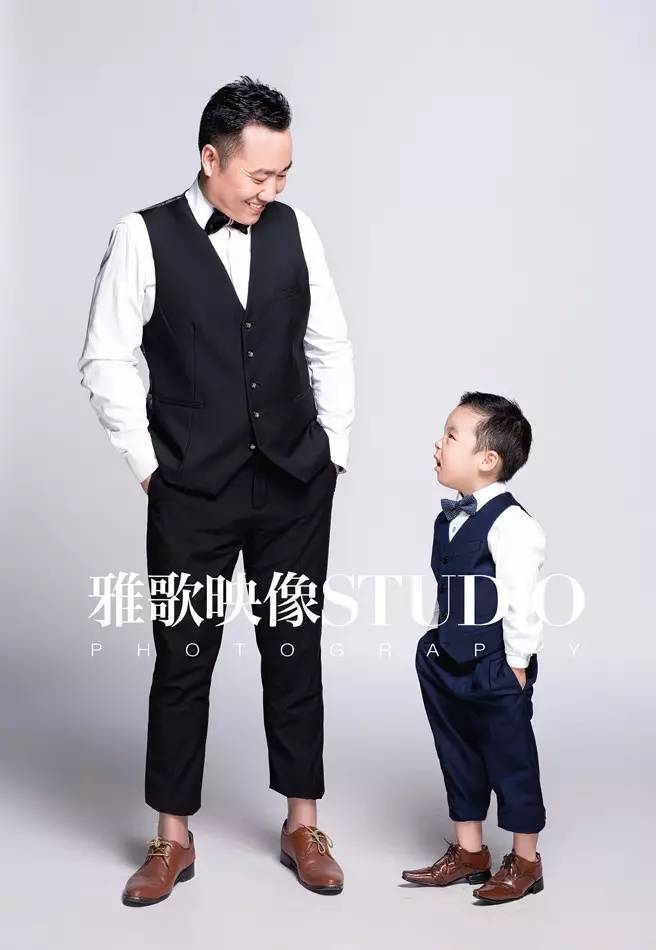雅歌映像亲子客片：跟逗比又帅气的老爸合影是怎样一种体验？