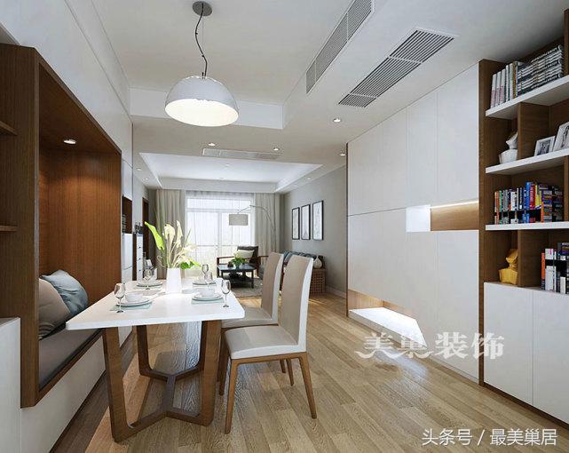 美巢装饰实景,美巢装饰复式大厅装修效果图