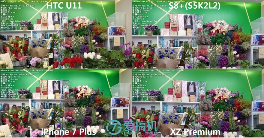 htcu11拍照对比,htcu11三星s8拍照对比