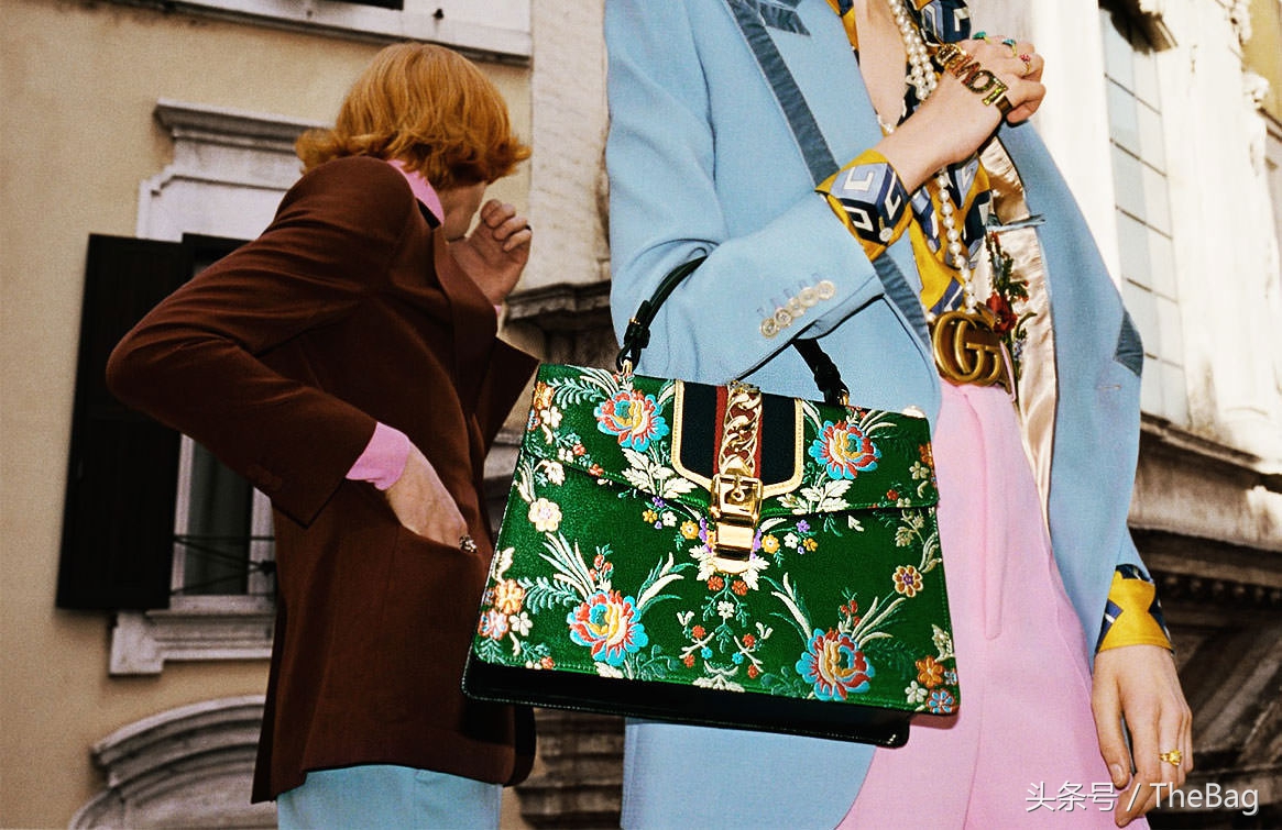 gucci包包经典入门款sylvie,2018年新款的包包gucci
