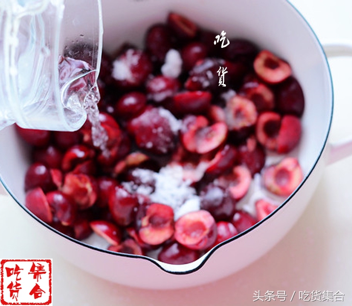 樱桃果酱做法简单美食视频,樱桃果酱简单又好吃