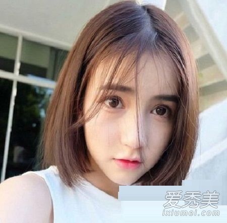 圆脸女生适合什么样的发型短发,圆脸女生适合的发型短发气质