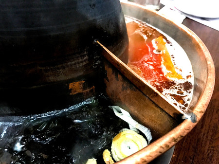 涮羊肉的铜火锅和普通铜火锅,铜火锅老北京涮羊肉推荐