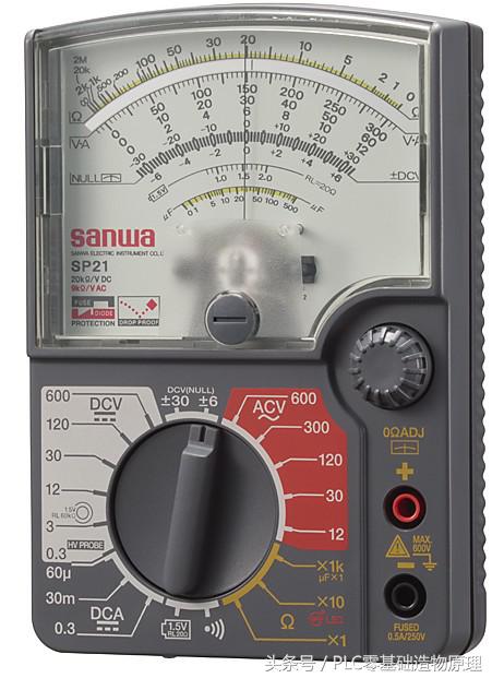 通用技术指针式万用表使用方法,指针式万用表内部结构