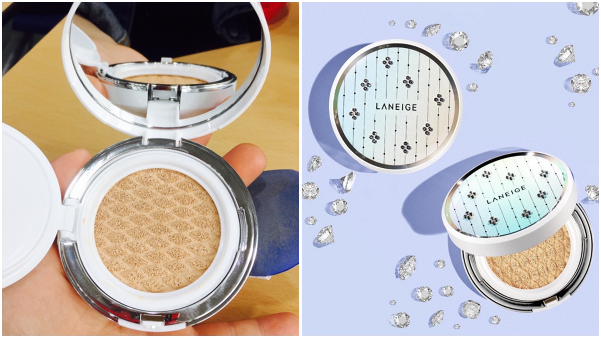 兰芝限量版气垫13号,兰芝气垫经典款假白