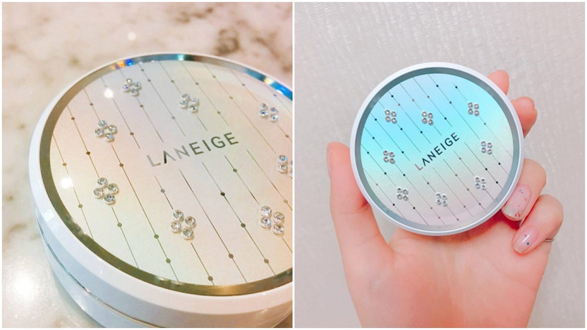 兰芝限量版气垫13号,兰芝气垫经典款假白