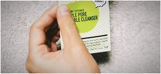 韩国Nuganic绿康丽青苹果O2光彩洁面乳,卸妆+洁面二合一挽救我