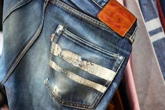 牛仔裤袋子什么牌子好,牛仔裤带花辨认