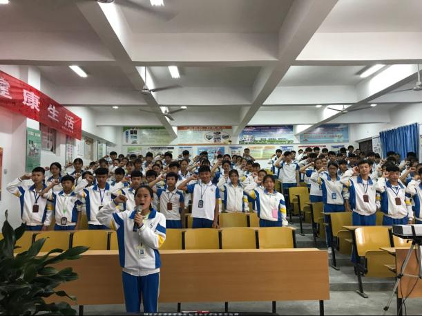 黔西南州禁毒,安龙县小学禁毒知识进校园简报