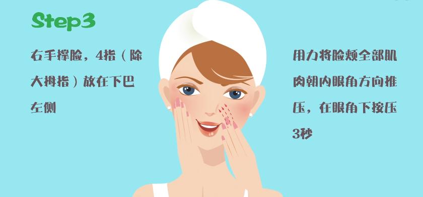 三分钟淡化法令纹你学会了吗,求真实有效去法令纹的方法