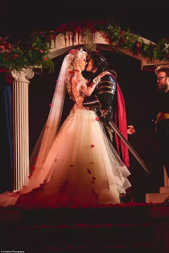 吸血鬼婚礼主题,吸血鬼风格的婚礼