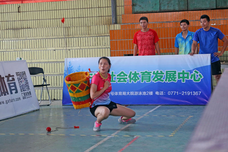 南宁市第十三气排球运动会,南宁气排球社区比赛
